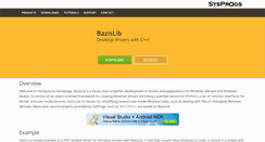 Desktop Screenshot of bazislib.sysprogs.org